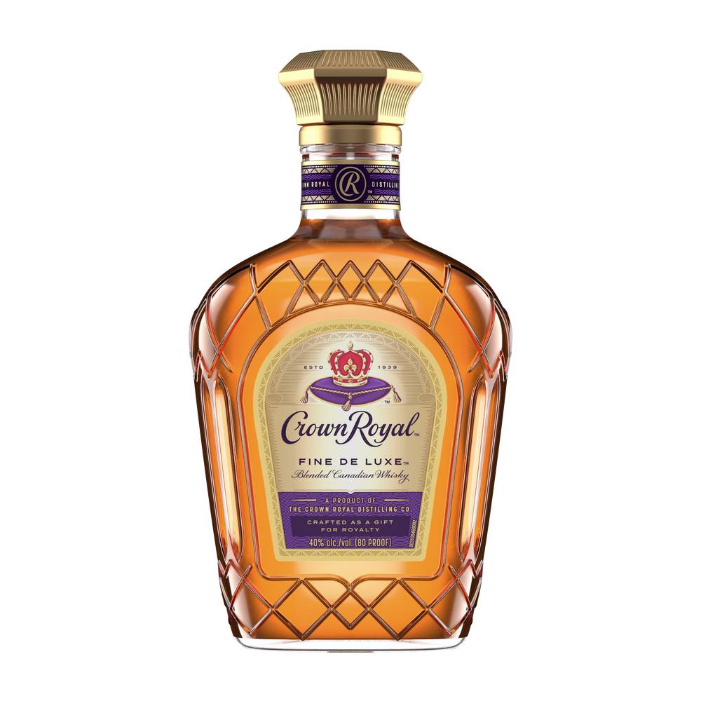 Crown Royal Fine Deluxe Blended Canadian Whisky (375 ml)