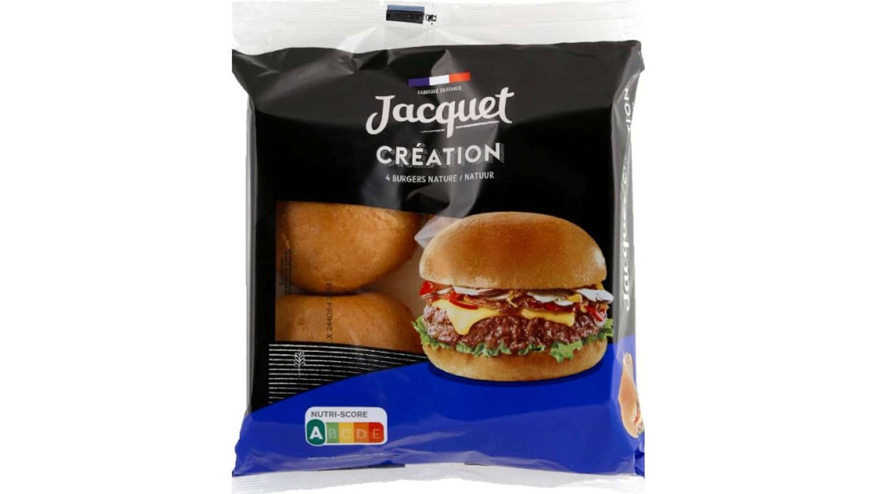 Jacquet - Pain spécial pour hamburger nature
