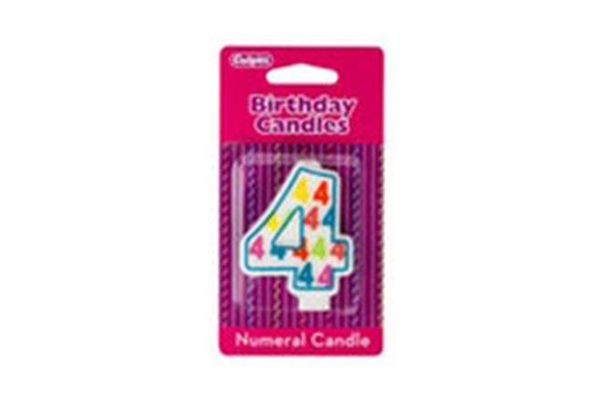 Numeral Birthday Candles