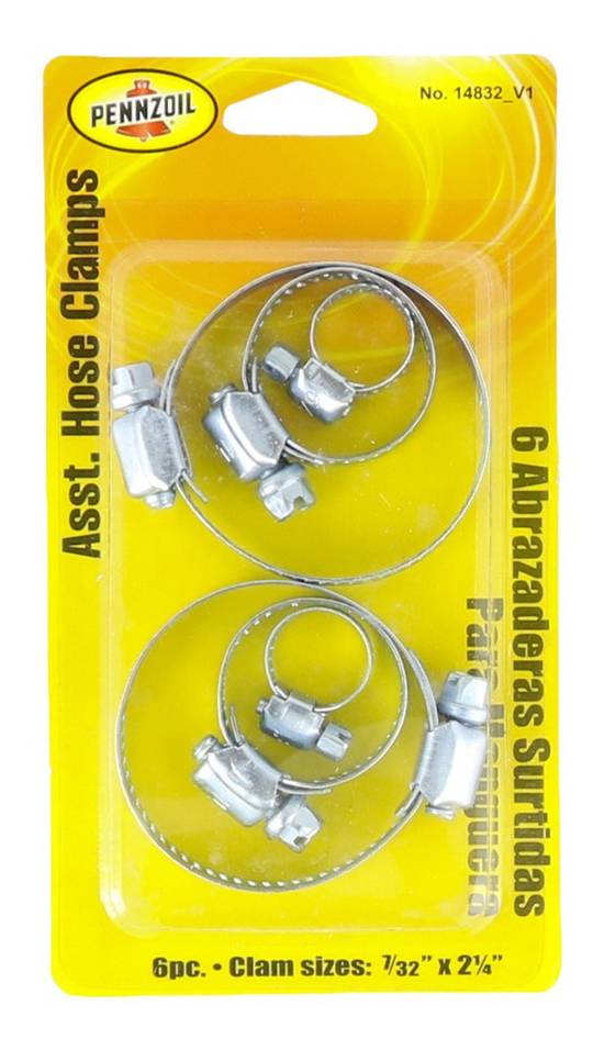 Pennzoil Assorted Hose Clamps