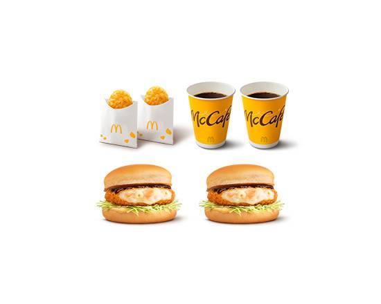 朝マックで！グラコロデリバリーセット Morning Gracoro Delivery Set