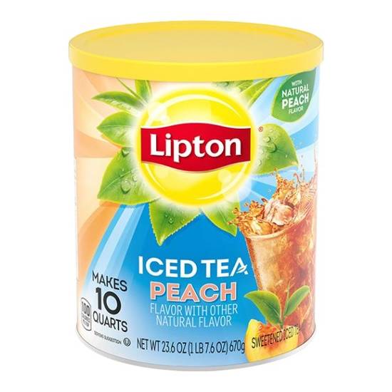 Lipton Peach Iced Tea Mix (26.8 oz)