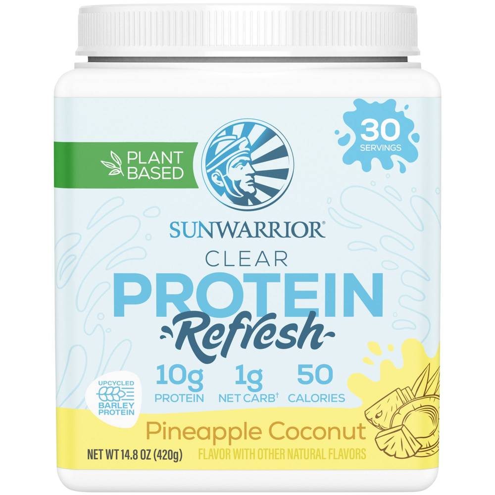 Sunwarrior Clear Protein Refresh (14.8 oz) (pineapple coconut )