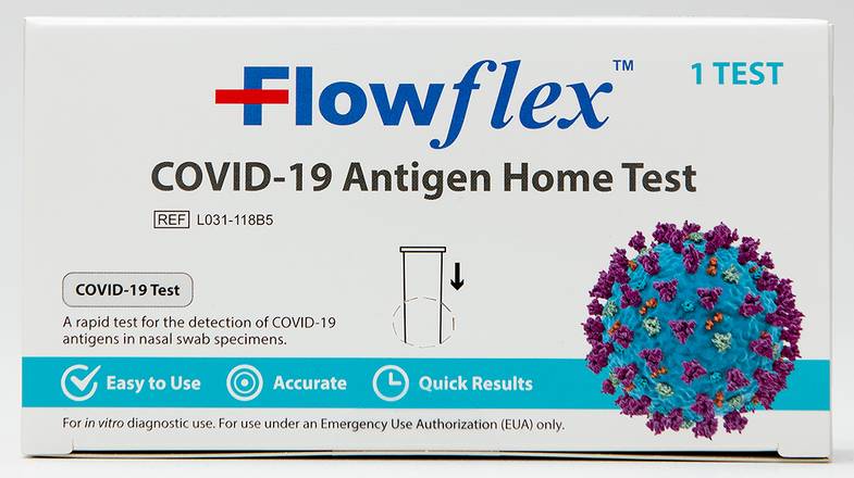 Flowflex COVID-19 Antigen Home Test (1 ct)