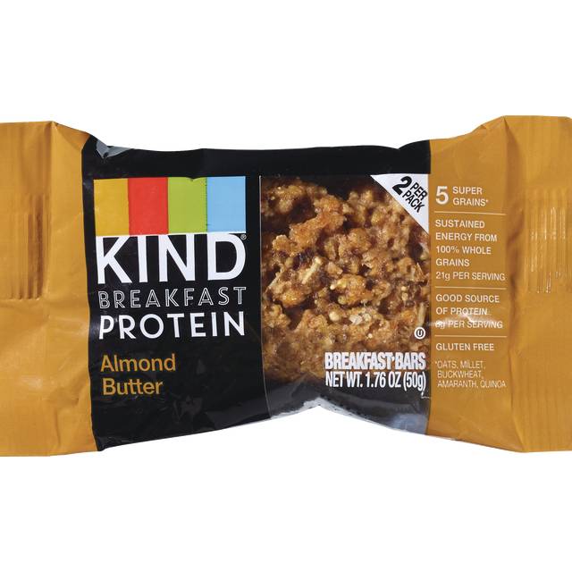 Kind Breakfast Almond Butter Protein Bar (1.76oz count)