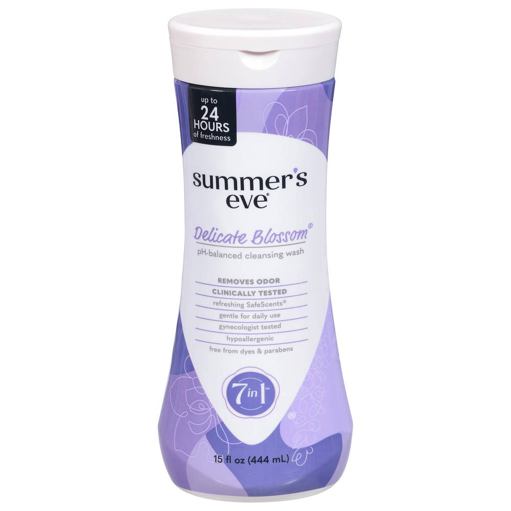 Summer's Eve Delicate Blossom Daily Cleansing Wash (15 fl oz)