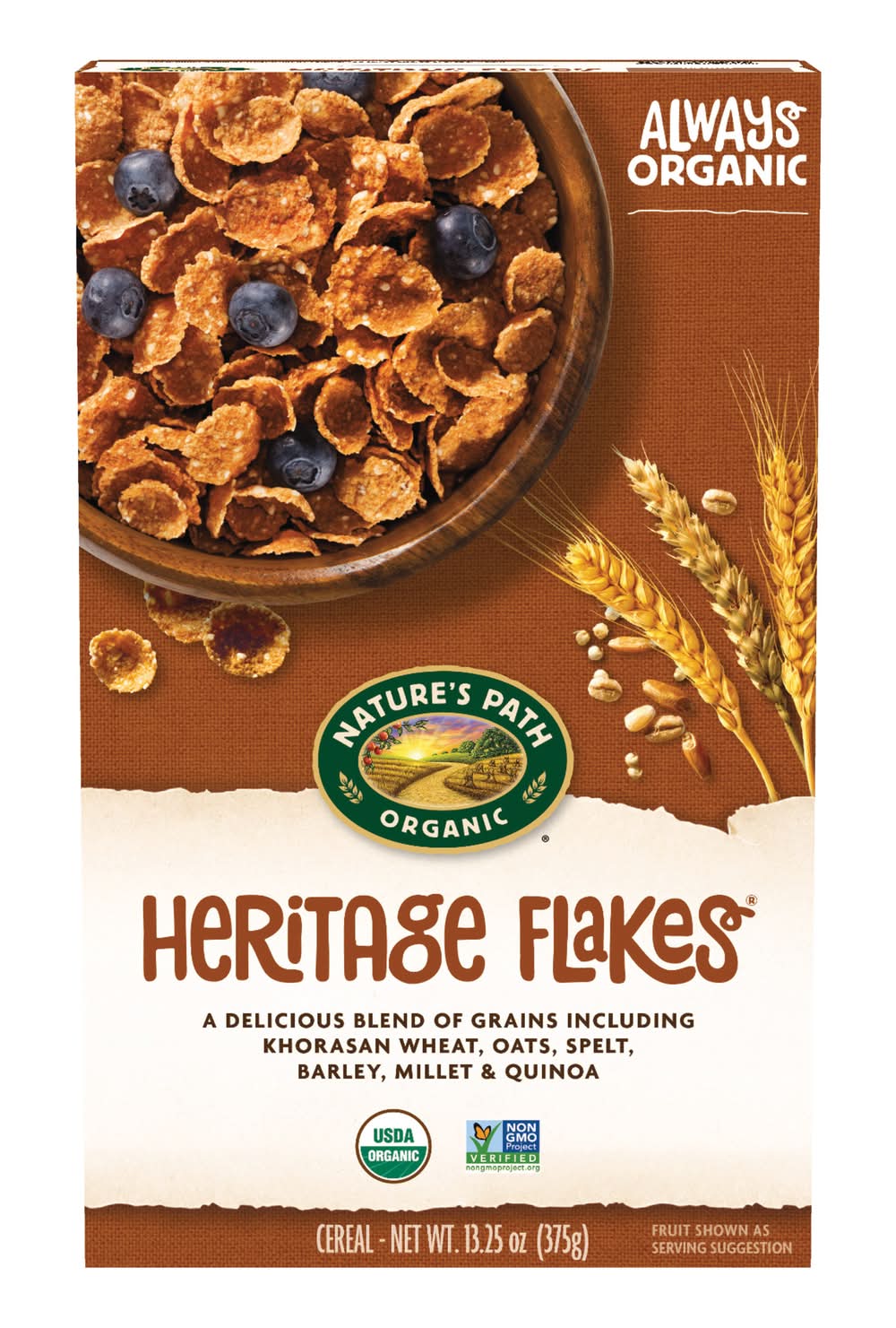 Nature's Path Organic Heritage Flakes Cereal (13.25 oz)