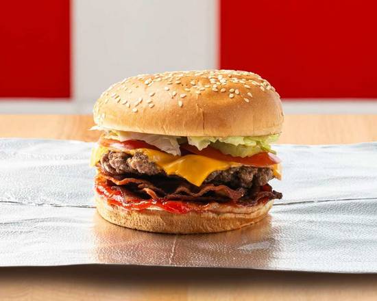 Little bacon-cheeseburger