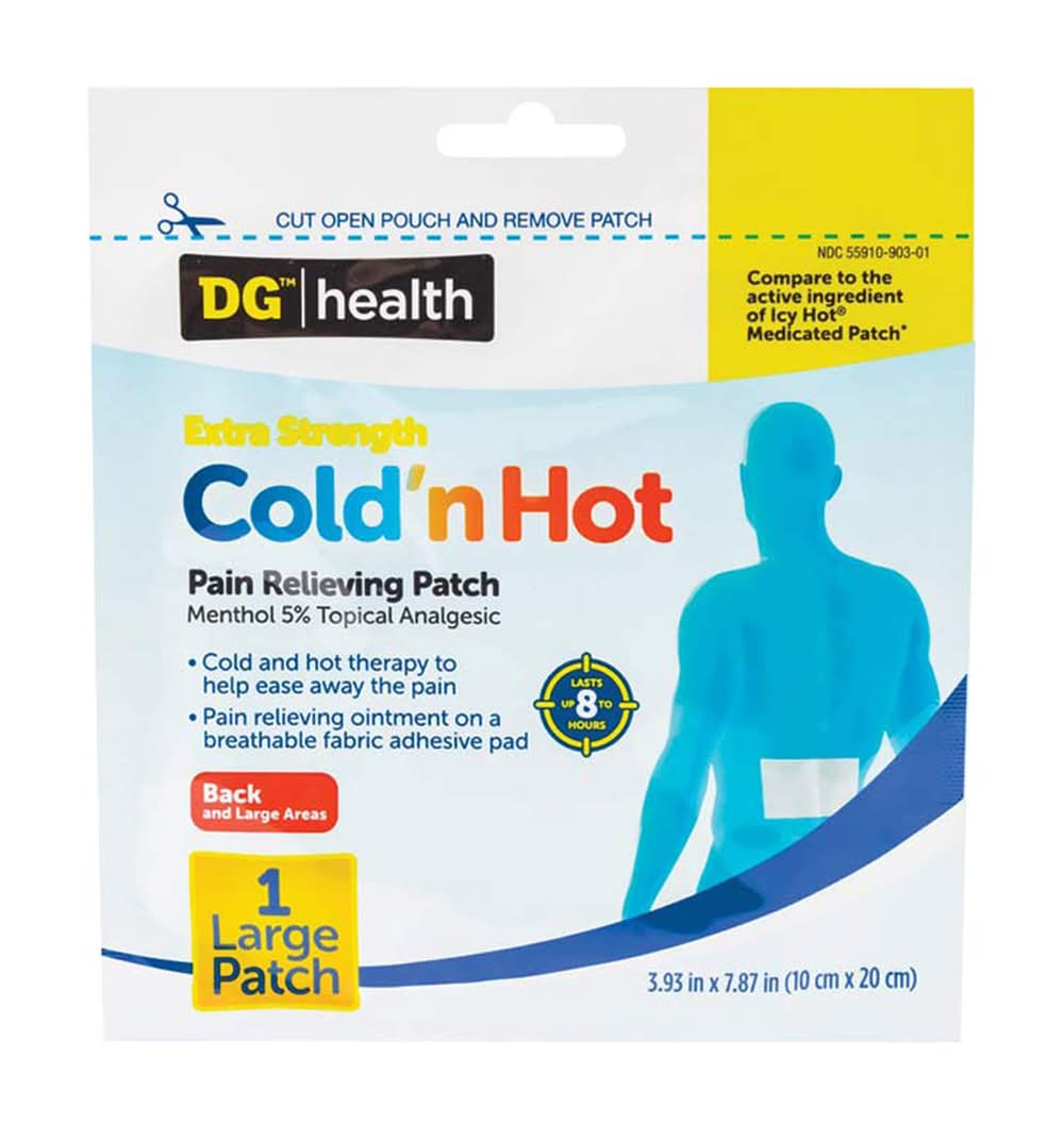 Dg Health Powerful Pain Relief Heatwrap