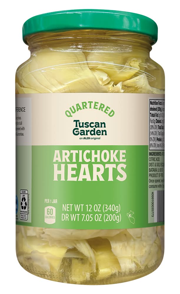 Tuscan Garden Tender & Dlicious Quartered Artichoke Hearts (12 oz)