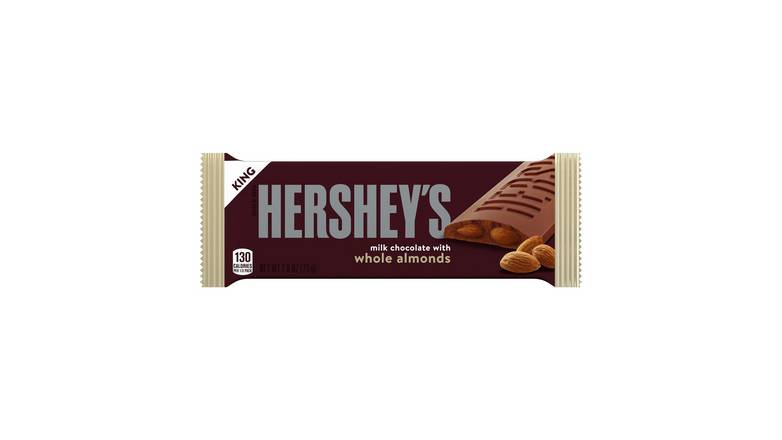 Hershey'S Milk Chocolate With Almonds King Size Candy