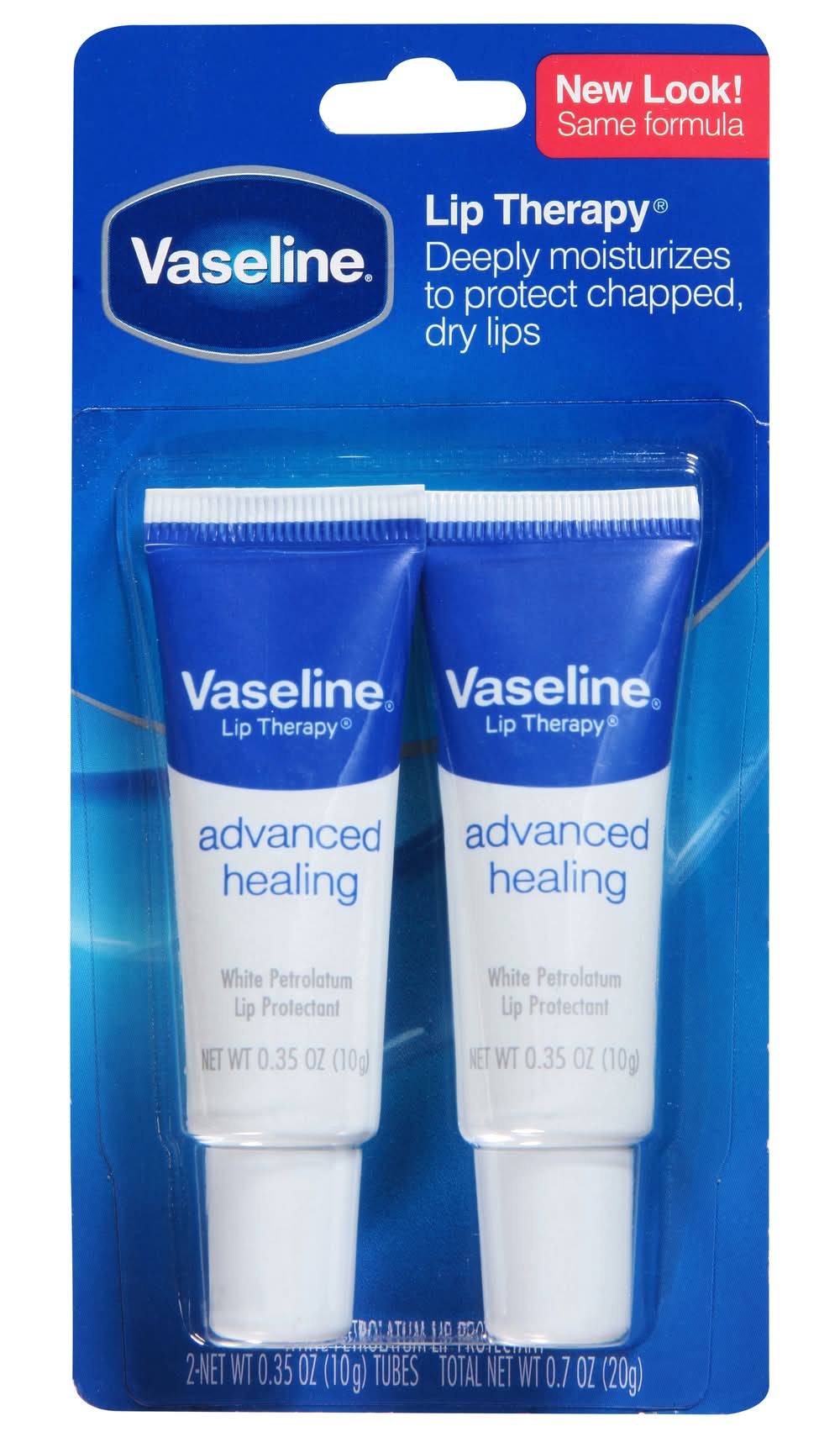 Vaseline Lip Therapy Advanced Tube (0.7 oz, 2 ct)