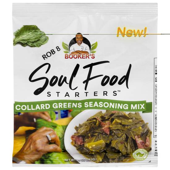 Booker's Soul Food Starters Collard Green Seasoning Mix (1.4 oz)