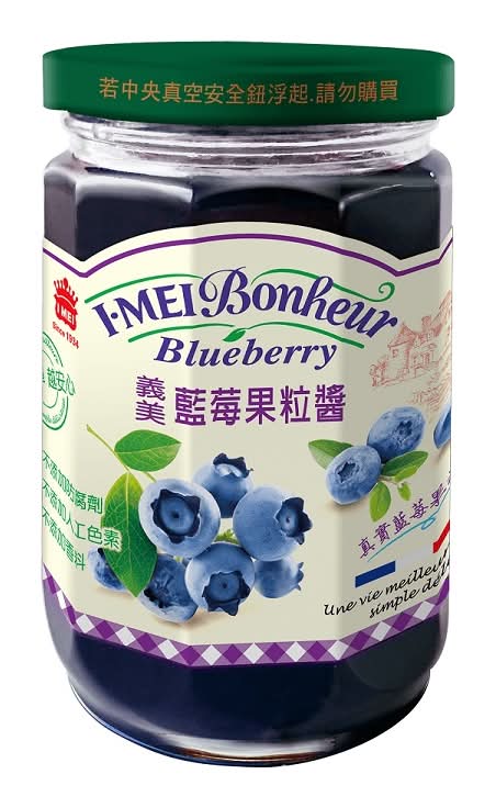義美藍莓果粒醬 <300g克 x 1 x 1Can罐>