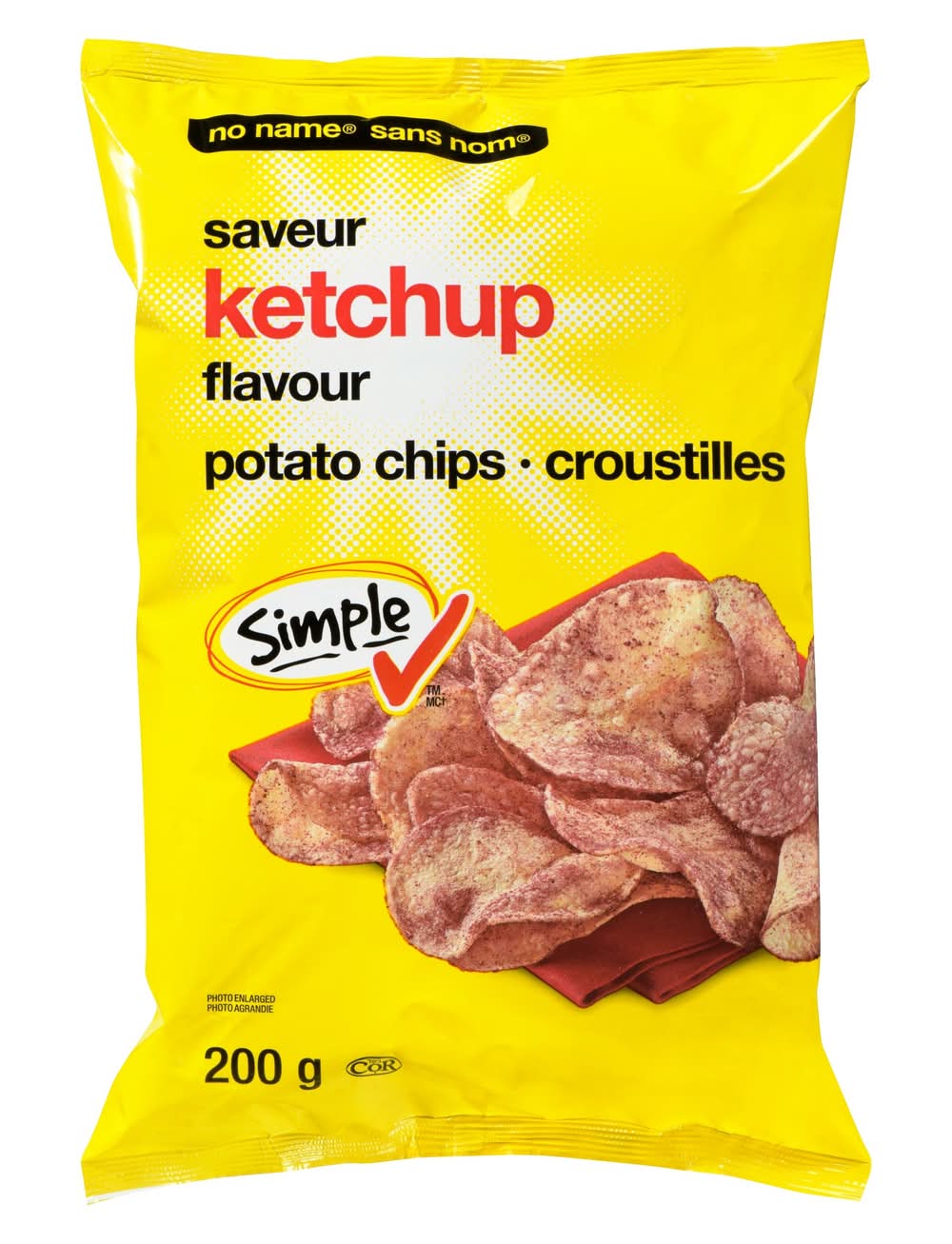 No Name Ketchup Potato Chips (200 g)