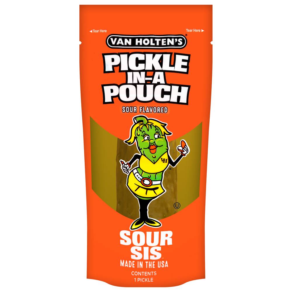 Van Holten's Sour Sis Kosher Puckered Dill Pickle (1 oz)