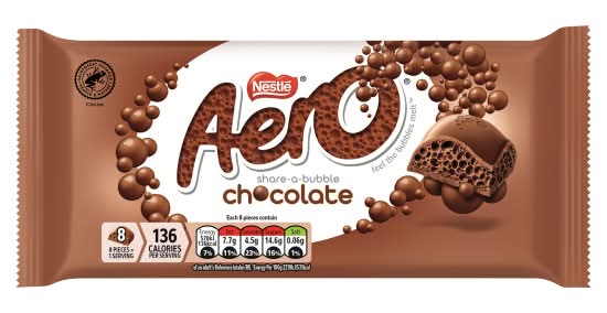 Aero Chocolate Sharing Bar (90g)