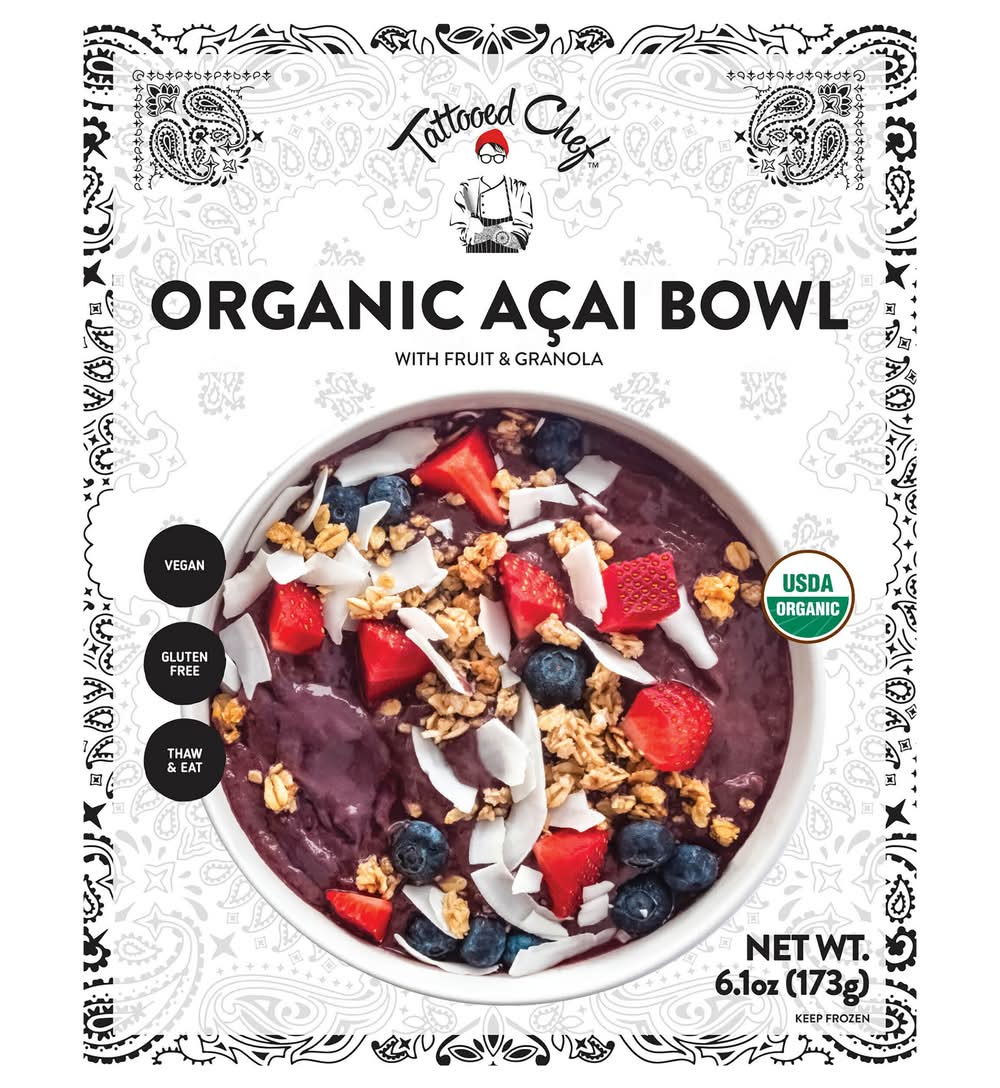 Tattooed Chef Fruit & Granola Acai Bowl (6.1 oz)
