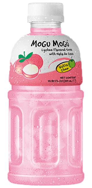 Mogu Mogu Nata De Coco Drink Lychee Flavour Juice (320ml)