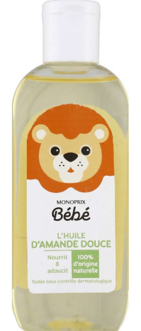 Monoprix Bébé - L'huile d'amande douce (100ml)