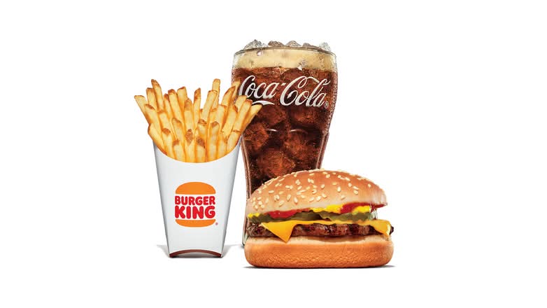 Cheeseburger Large Combo