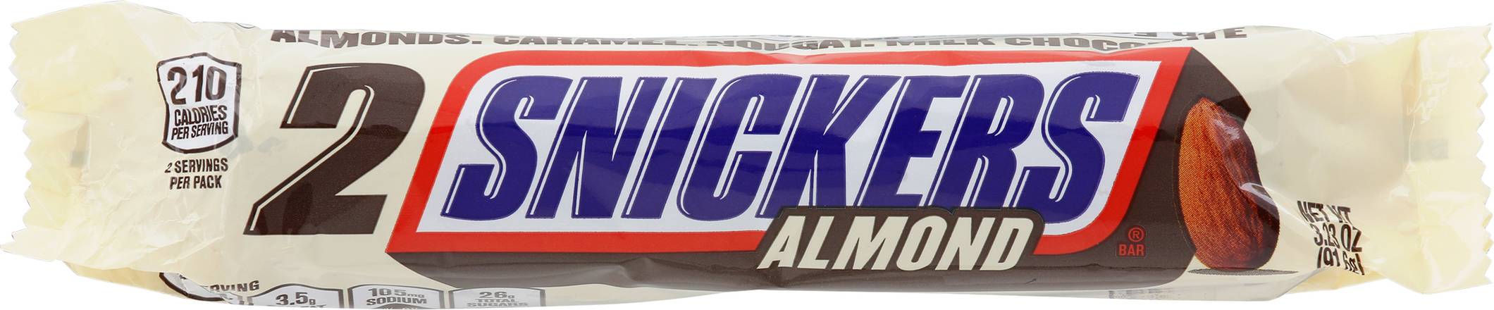 Snickers Candy Bar (2 ct)(almond)