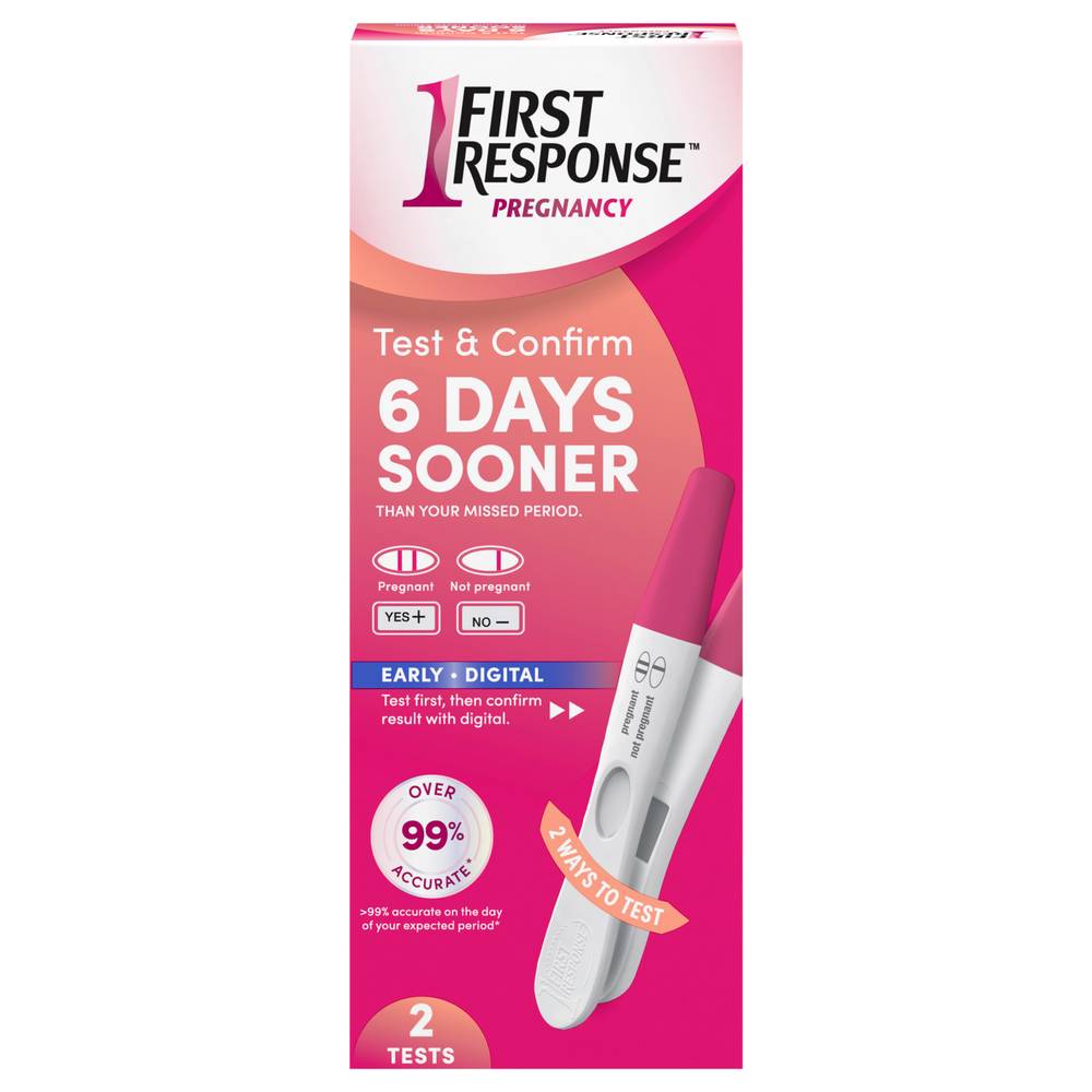 First Response Test & Confirm Pregnancy Tests (2 ct)