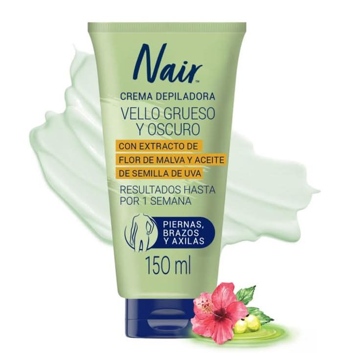 Nair · Crema depiladora para vello grueso y oscuro (150 ml)