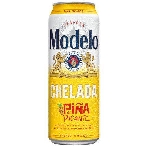 Modelo Chelada Pina Picante Flavored Beer24oz Can