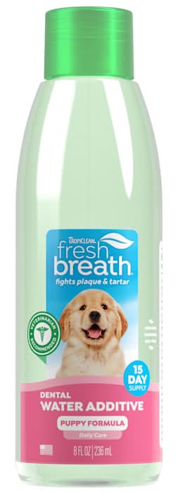 TropiClean, Fresh Breath, Dental Water Additive for Puppies, 8 fl. oz.