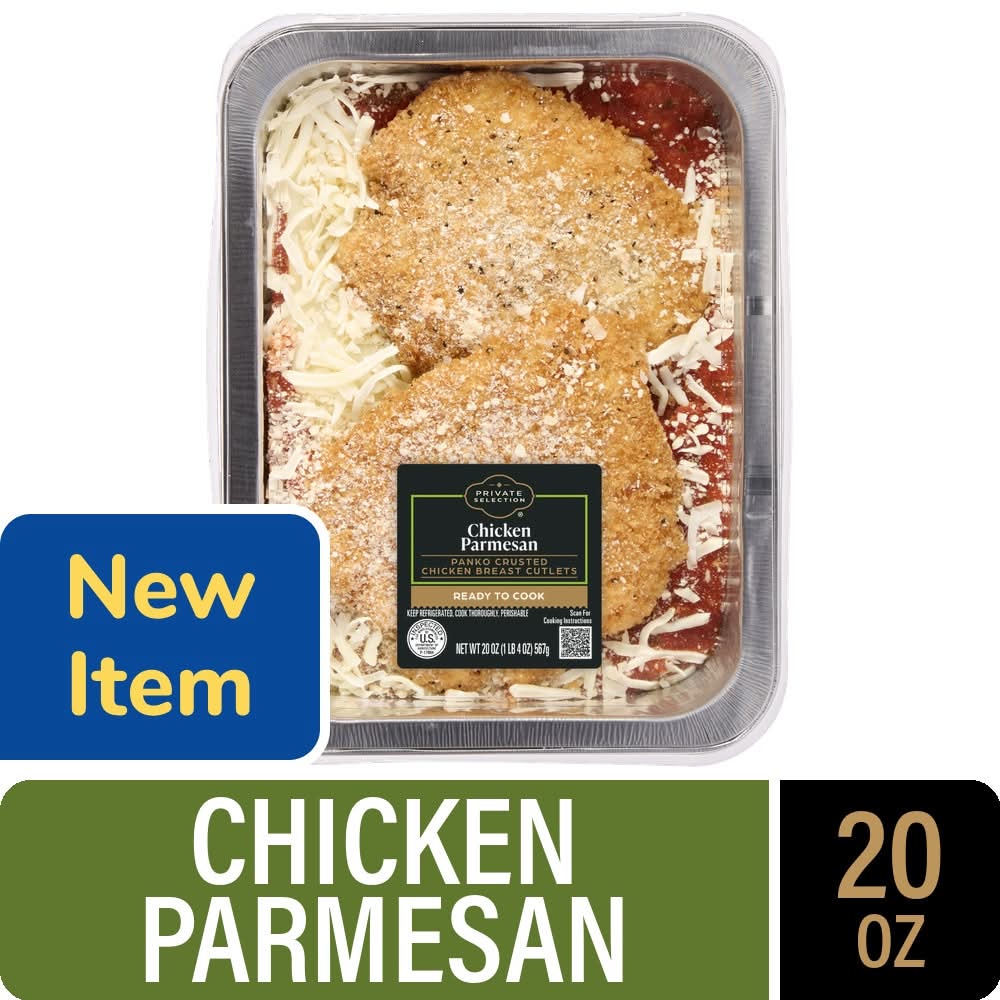 Private Selection Ready To Cook Chicken Parmesan (20 oz)
