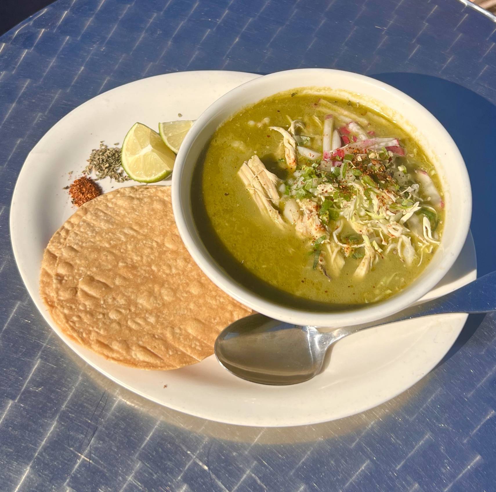 Pozole Verde de Pollo