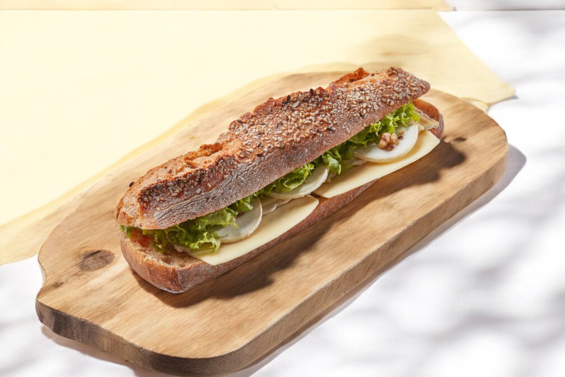 Sandwich crudités fromage🥪