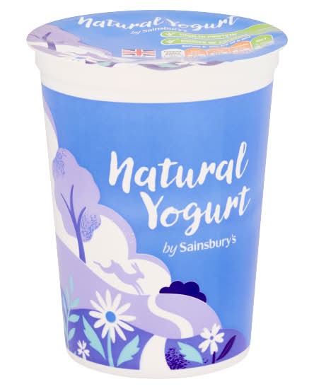 Sainsbury's Natural Yogurt (500g)