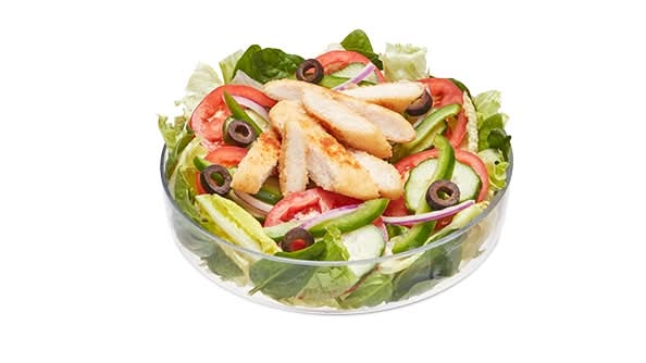 Chicken Schnitzel (Regular Salad)