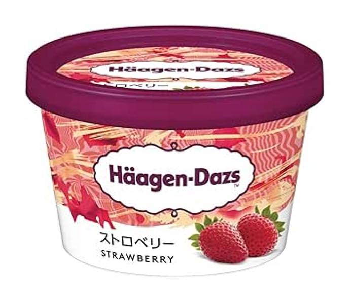 [冷凍]ハーゲンダッツ　ストロベリー　110ml　J-027