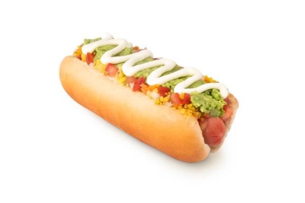Hot dog dinámico tamaño normal