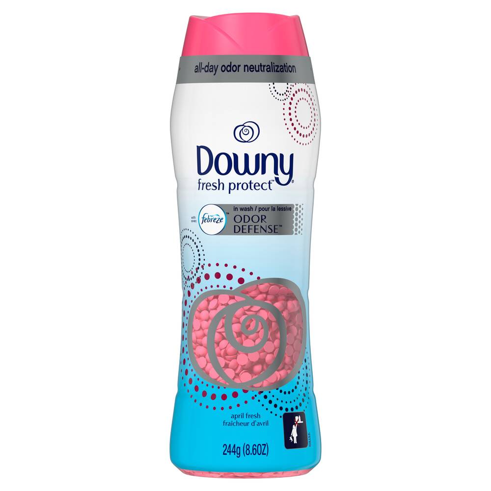 Downy Fresh Protect In-Wash Scent Beads with Febreze Odor Defense, April Fresh, 8.6 oz