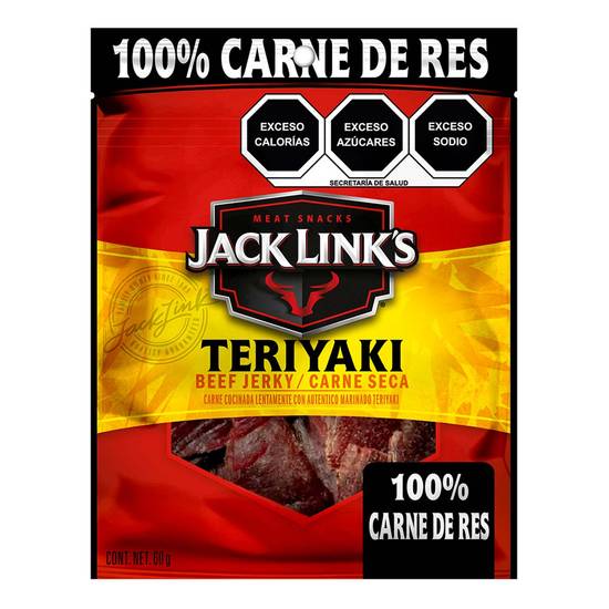 Jack link's carne seca teriyaki (doypack 60 g)