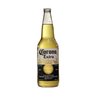 Corona cerveza extra rubia (botella 710 ml)