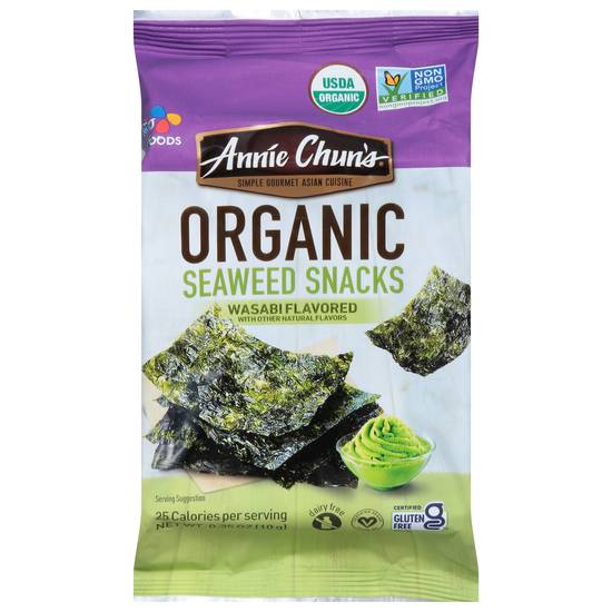 Annie Chun's Organic Wasabi Seaweed Snacks