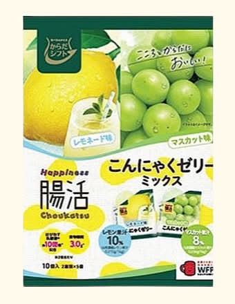 NL腸活こんにゃくゼリー レモネードマスカット