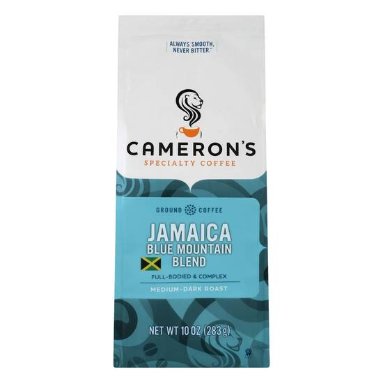 Cameron's Jamaican Blend Medium Dark Roast Ground Coffee (10 oz)
