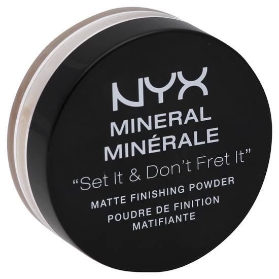 Nyx Matte Mineral Light/Medium Mfp01 Finishing Powder