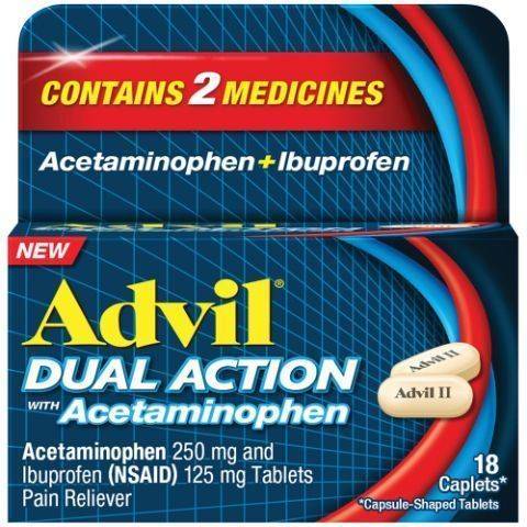 Advil Dual Action 18 Count