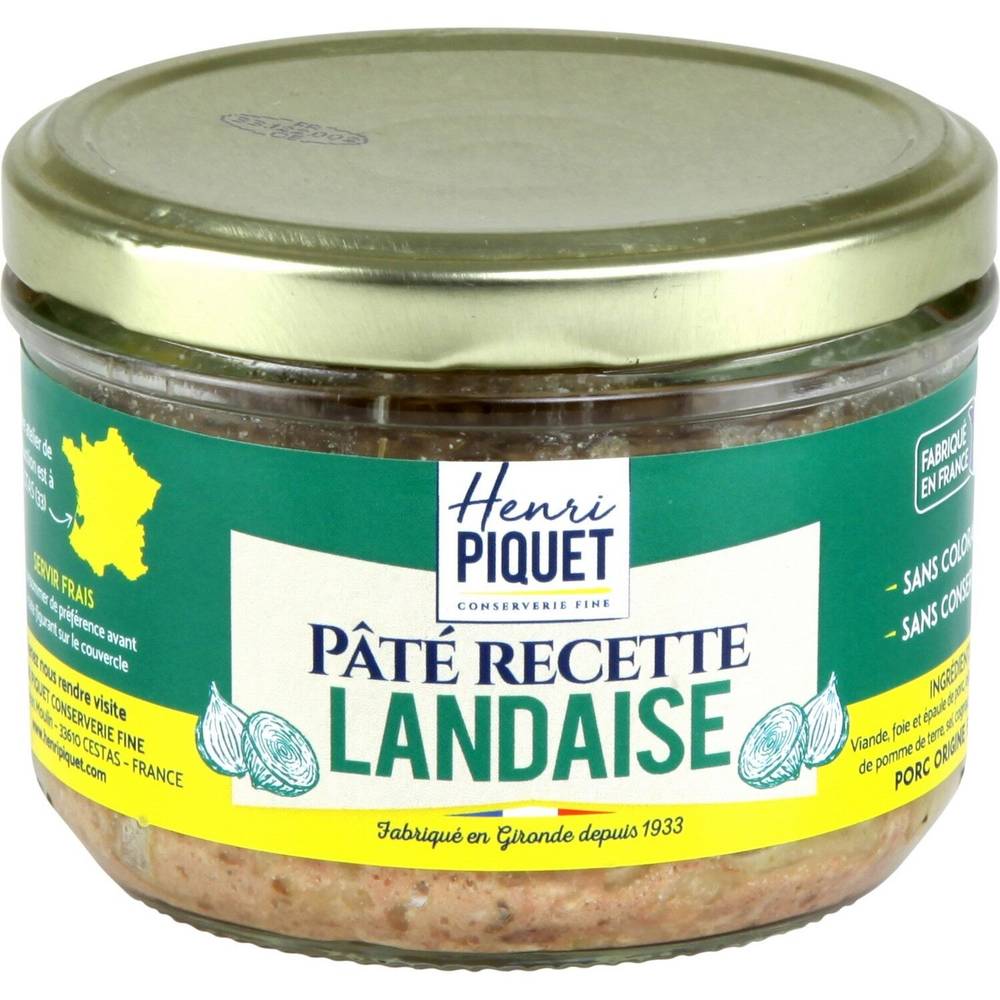Henri Piquet - Pâté recette landaise
