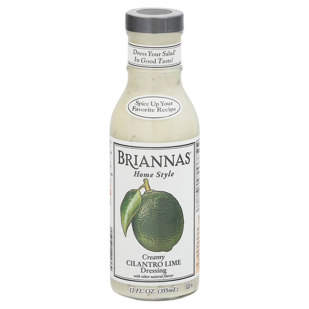 Briannas Creamy Cilantro Lime Dressing (12 fl oz)