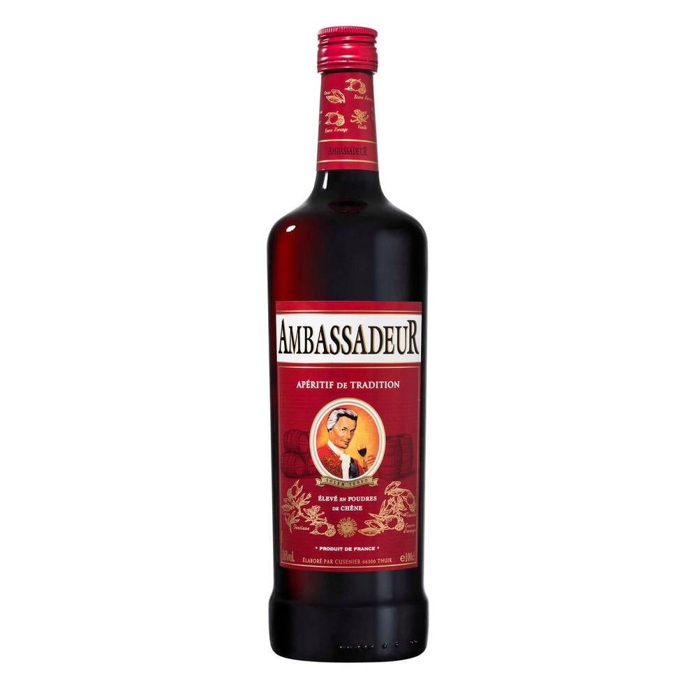 Ambassadeur - Apéritif vin rouge (1 L)