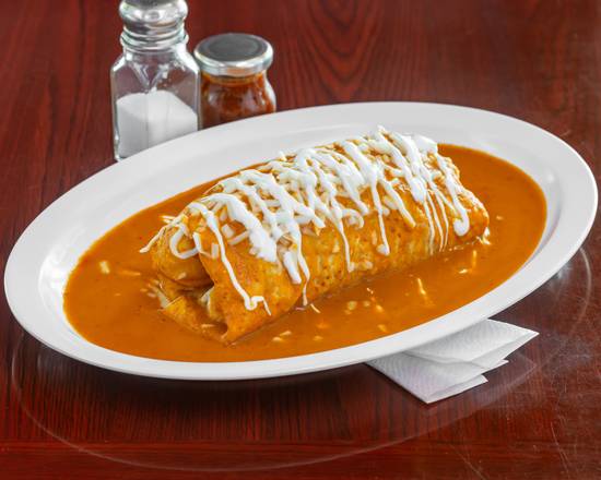 Wet Red Burrito