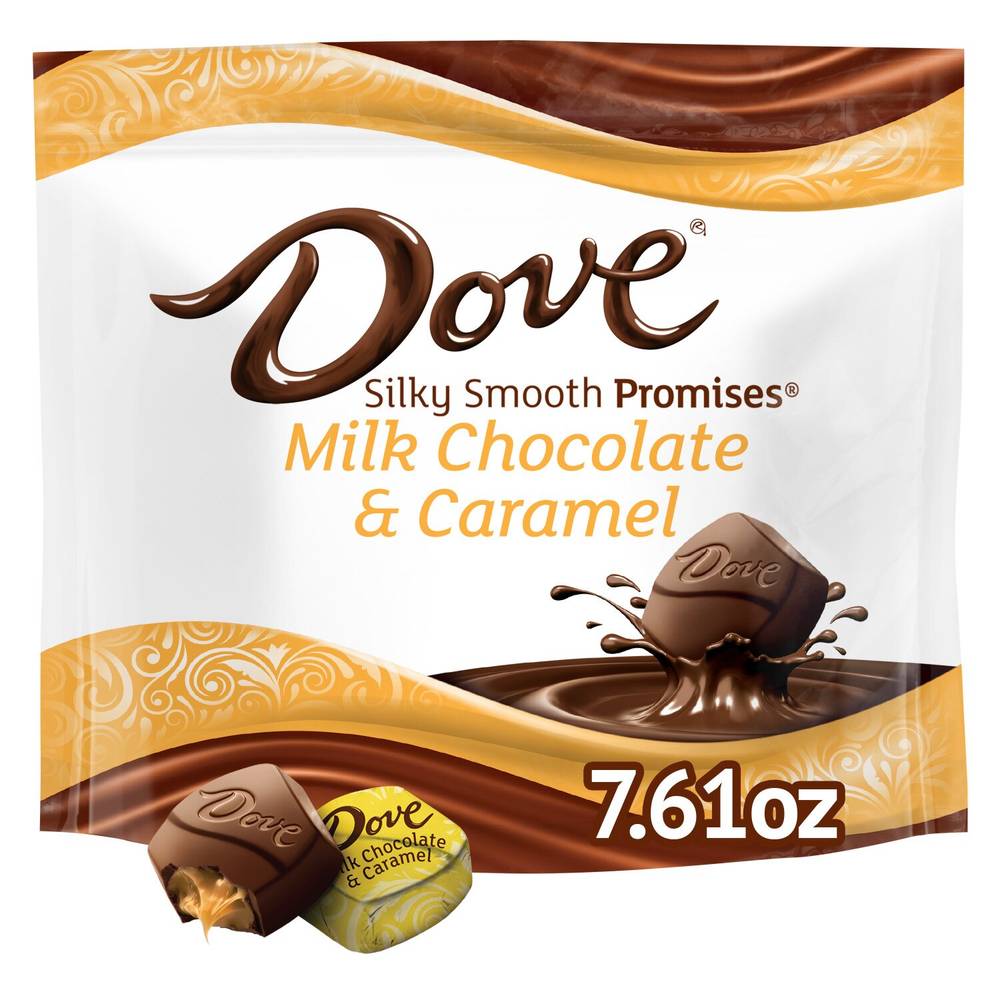 Dove Promises, Milk Chocolate & Caramel Candy, 6.74 Oz Bag